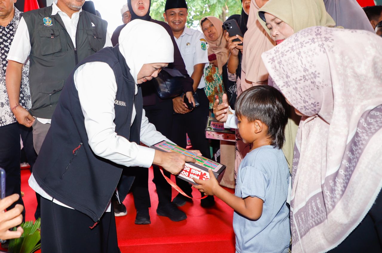 Gubernur Khofifah Resmikan PERMATA JATIM di Bendomungal Pasuruan