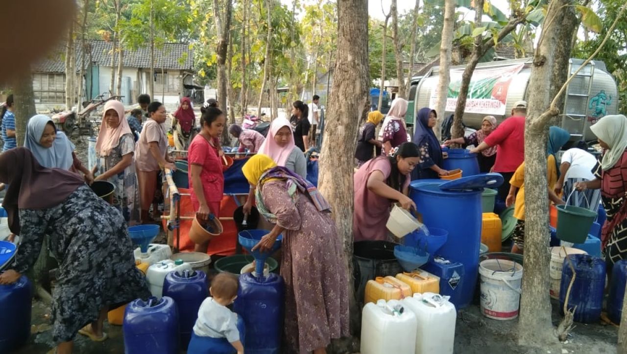 Bojonegoro Kekeringan Ekstrem, PNIB Kritisi Bantuan 1 Tandon Air dari Pemda yang Timpang dengan Kebutuhan Ribuan Warga