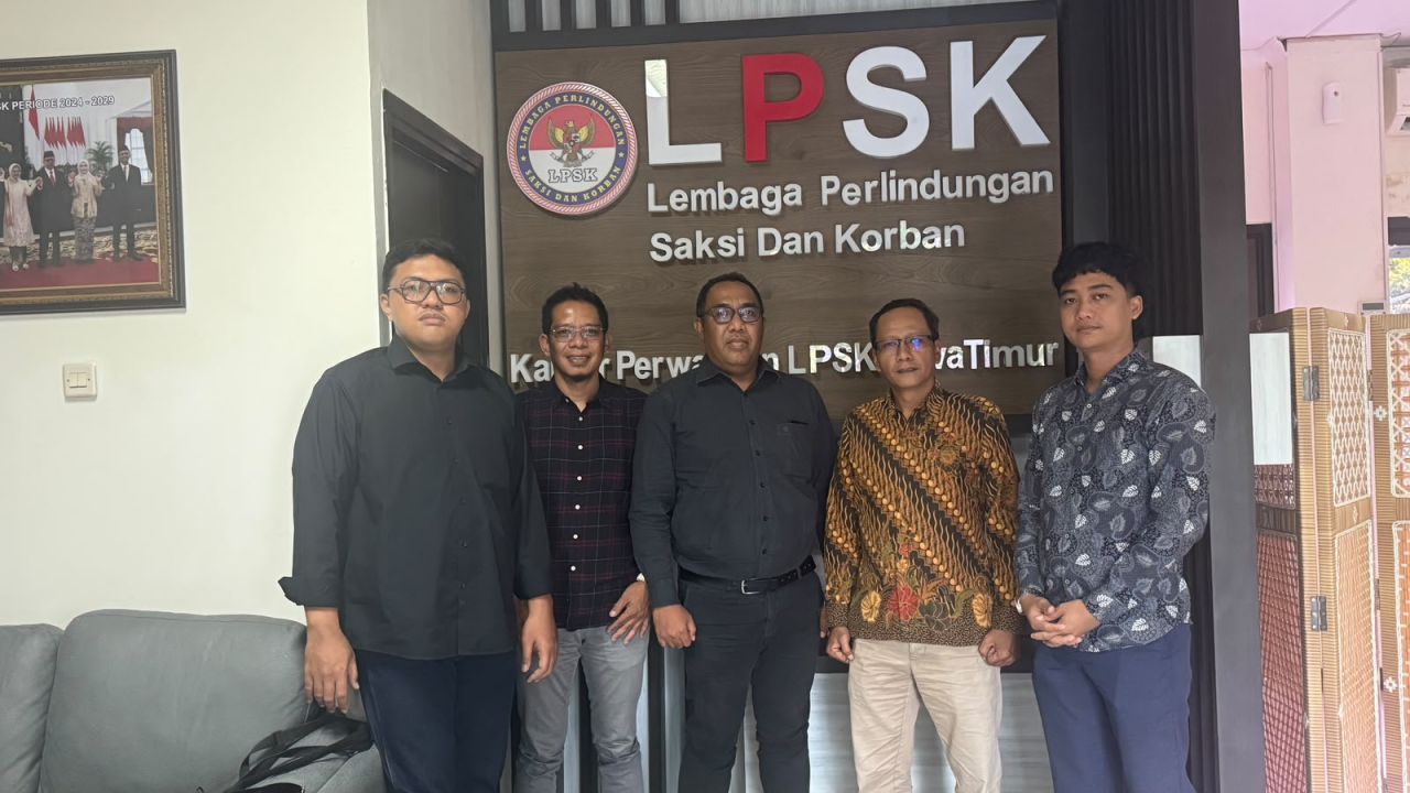 BBHAR PDIP Jatim Mintakan Perlindungan dan Restitusi dari LPSK